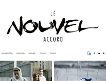 Tablet Screenshot of lenouvelaccord.fr